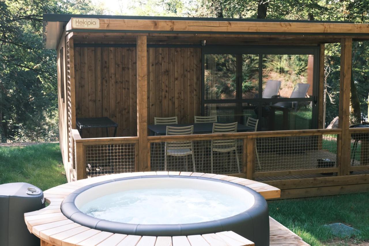 Lodge Avec Spa Privatif - Foret Et Lac Liginiac المظهر الخارجي الصورة