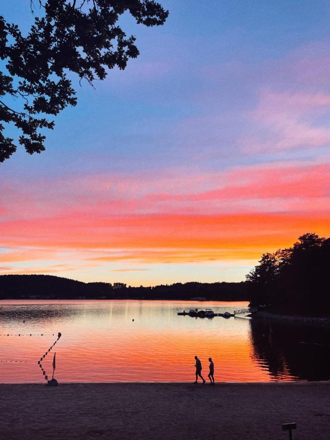 Lodge Avec Spa Privatif - Foret Et Lac Liginiac المظهر الخارجي الصورة